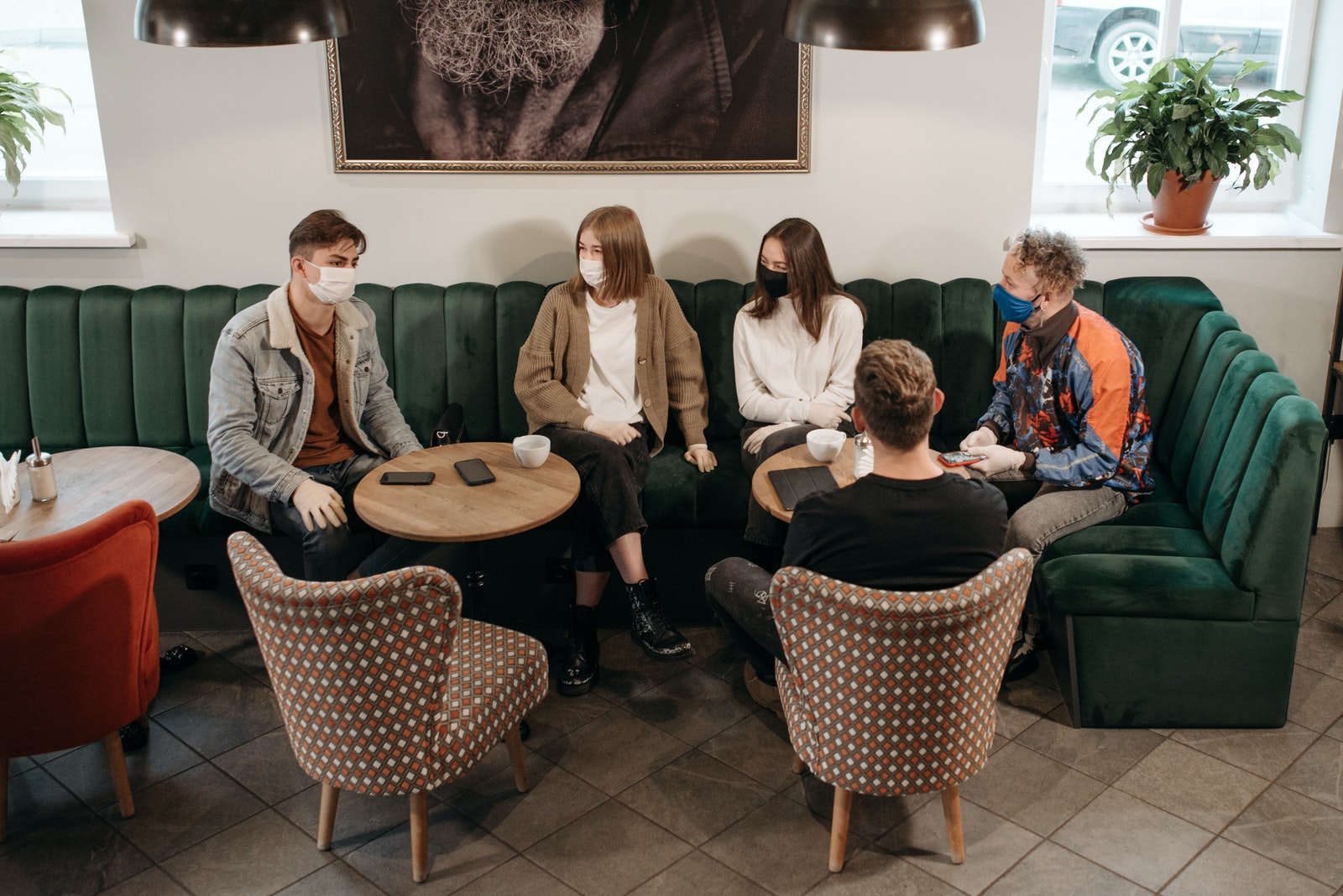 Group of People Sitting on Chair